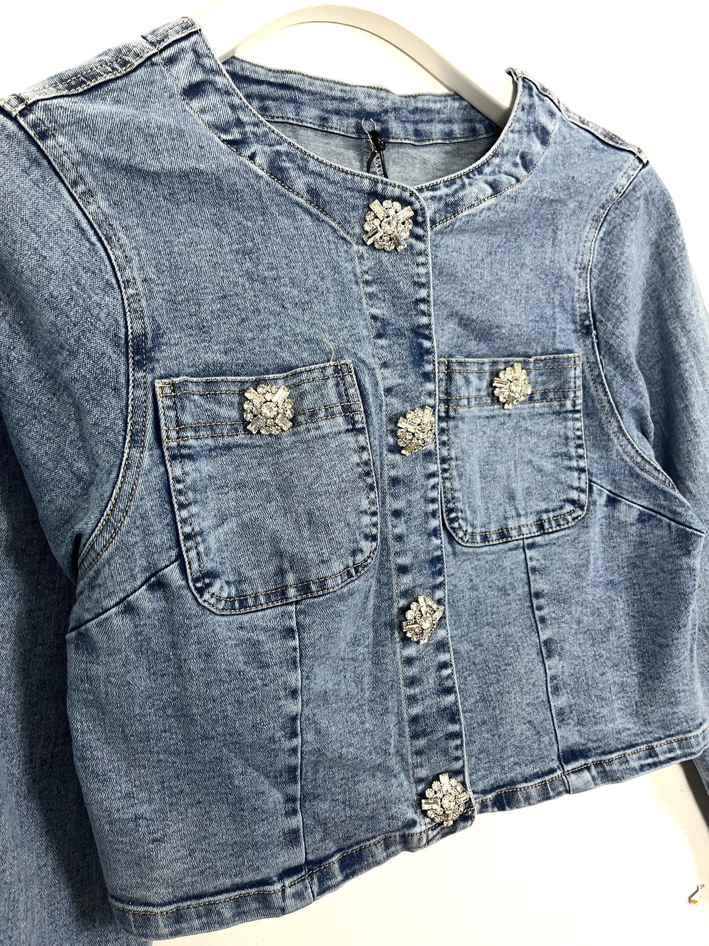 Giubbino Jeans Cropped ⬛️
