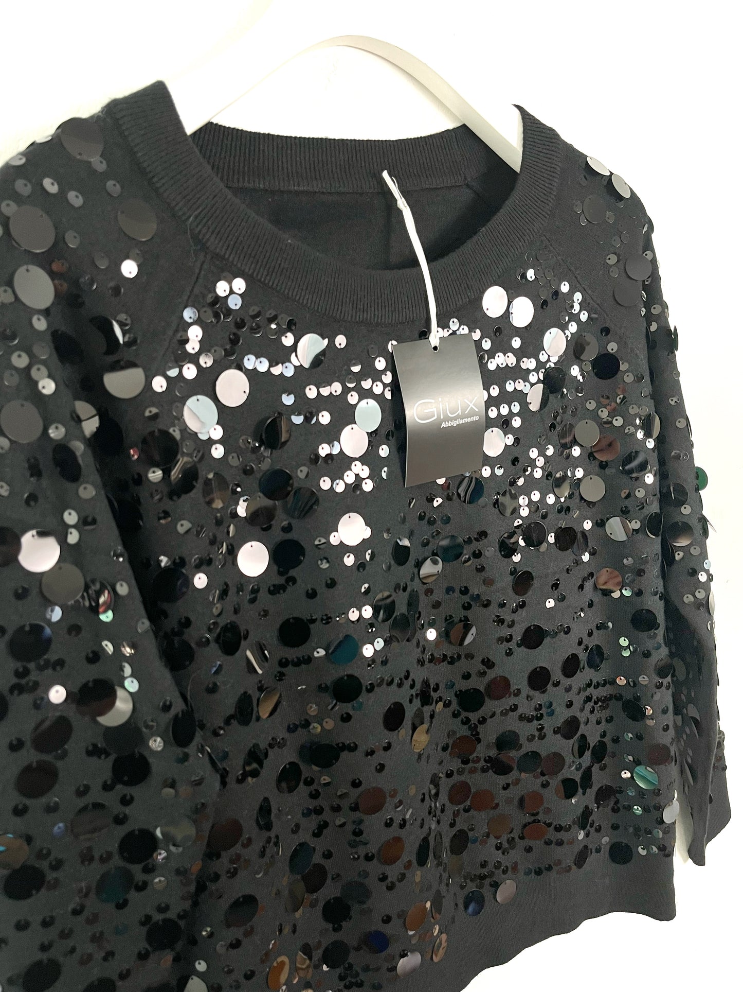 Girocollo Paillettes ⬛️