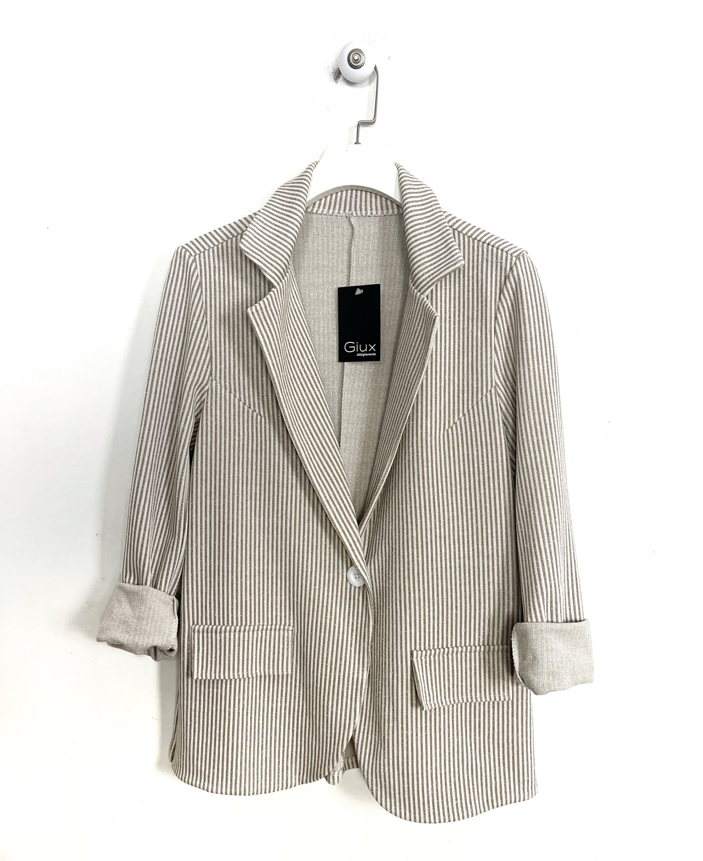 Blazer Millerighe lurex