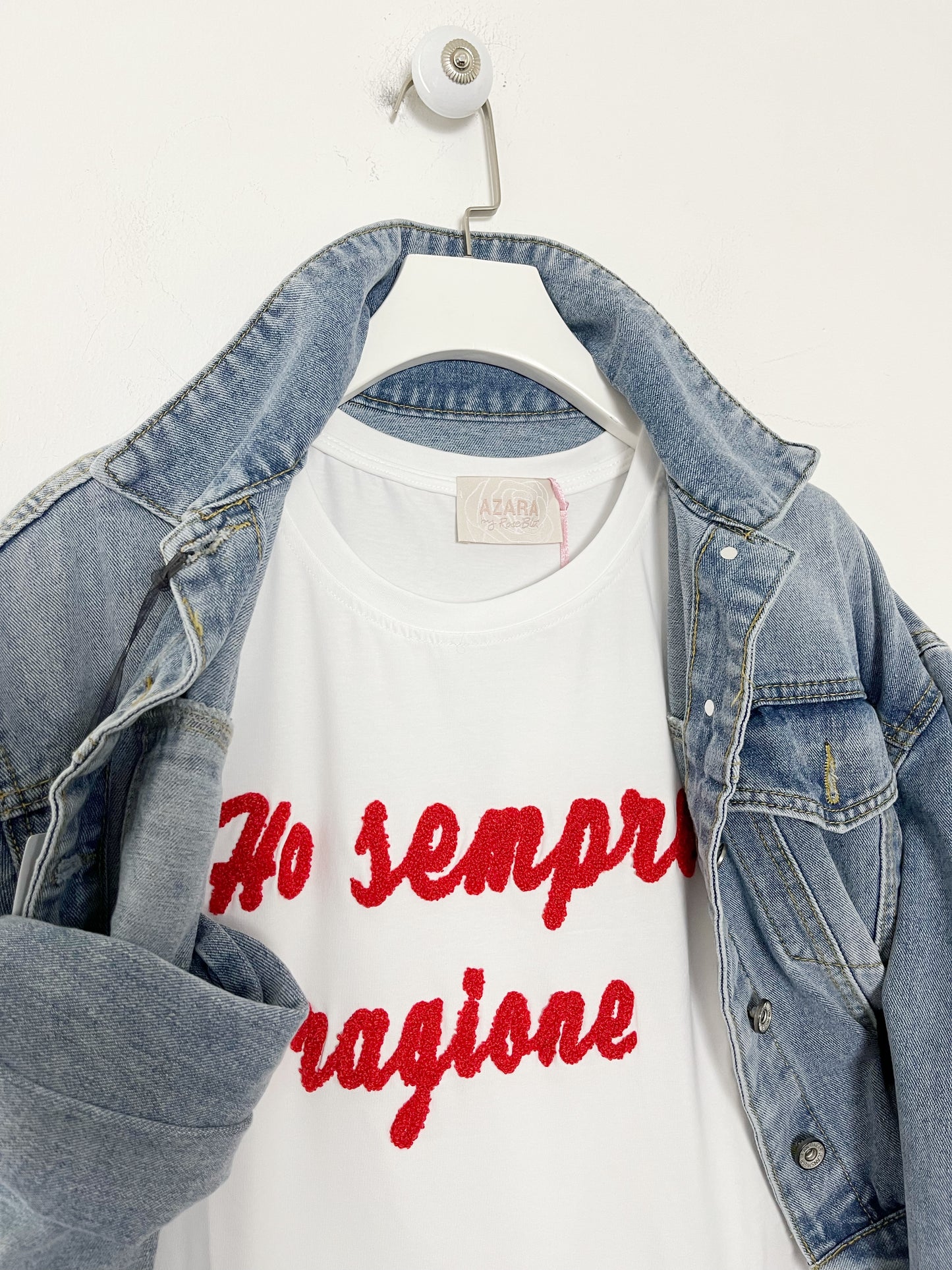T-shirt Ho sempre ragione Slim
