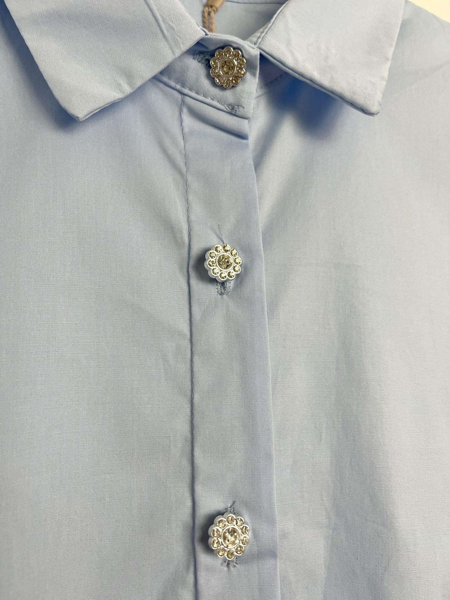 Camicia Bottoni strass⚫️