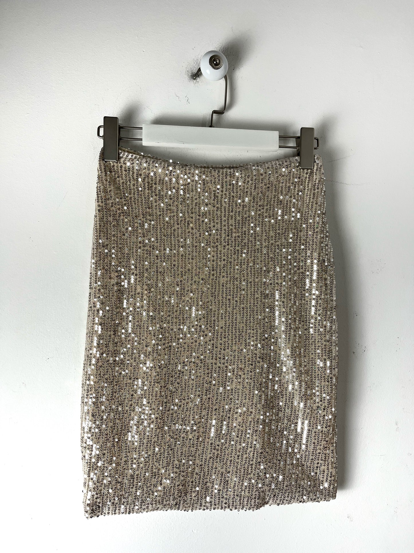 Minigonna in paillettes
