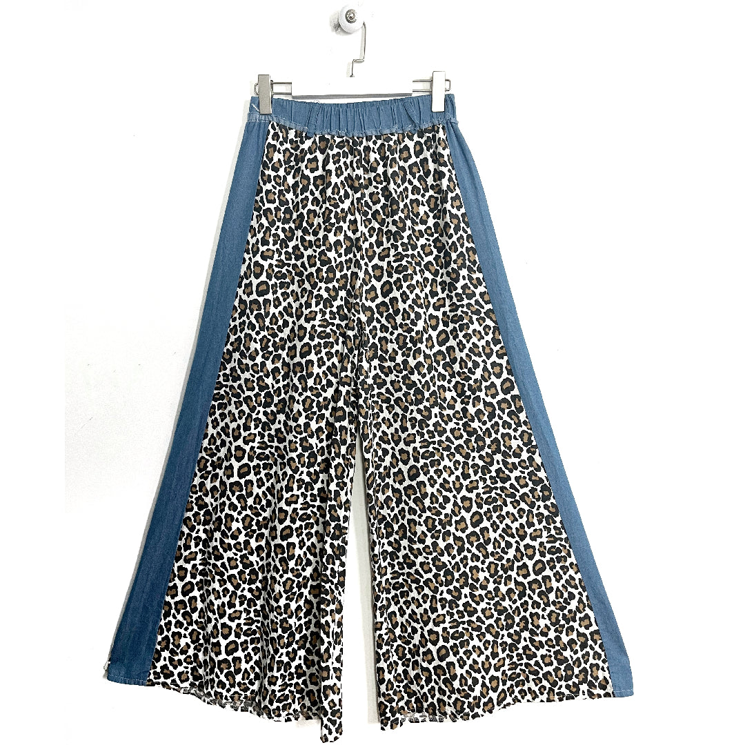 Pantalone a palazzo Animalier