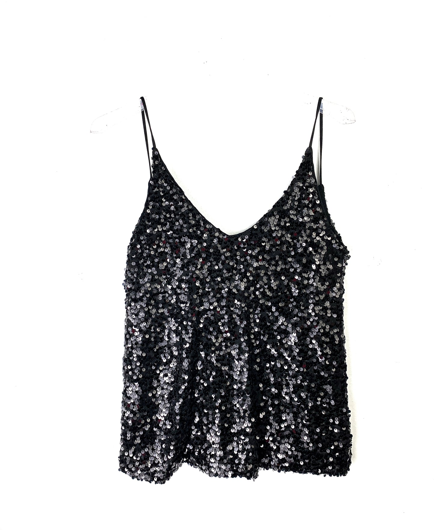 Top paillettes