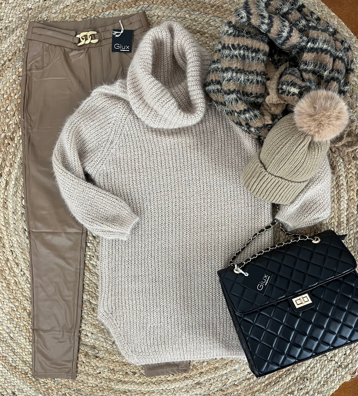 Maxi dolcevita mohair
