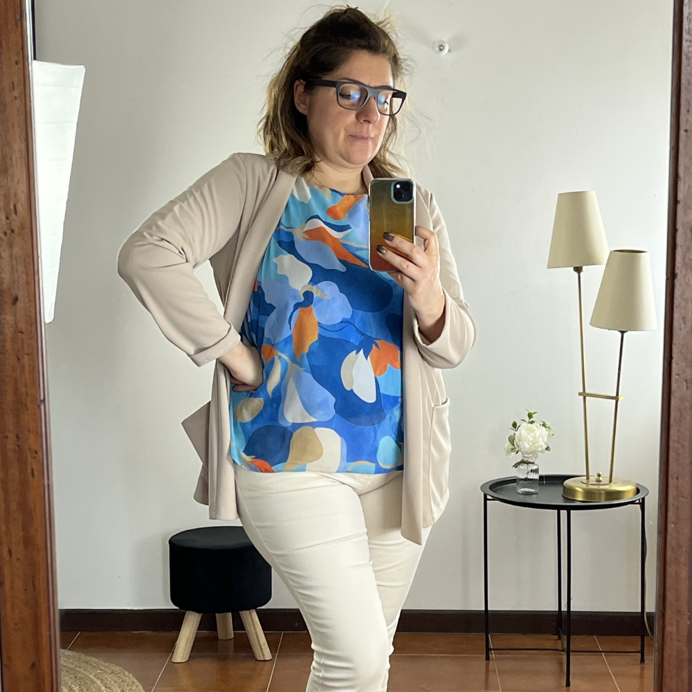 Blusa in fantasia