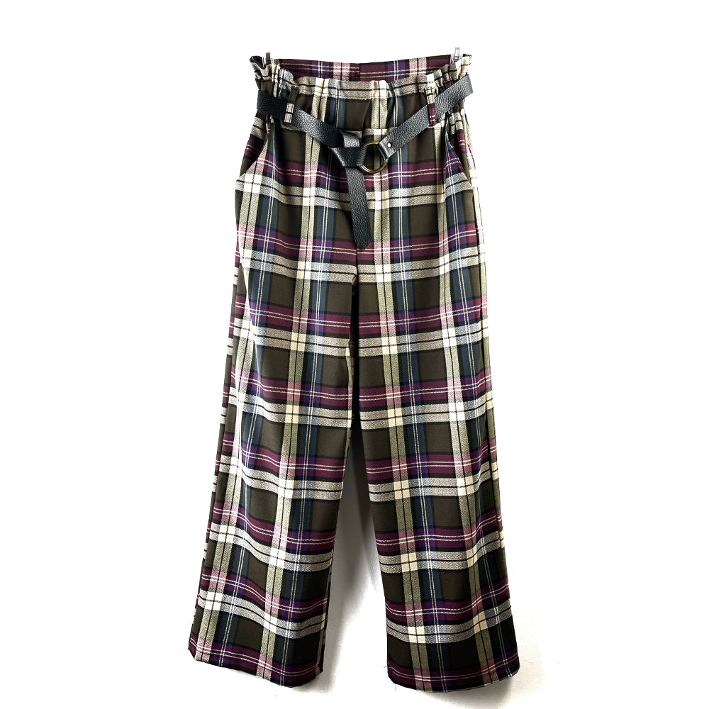 Pantalone a quadri