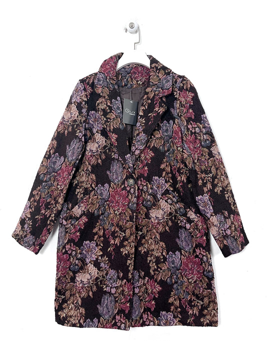 Cappotto in tessuto Jacquard ⚫️