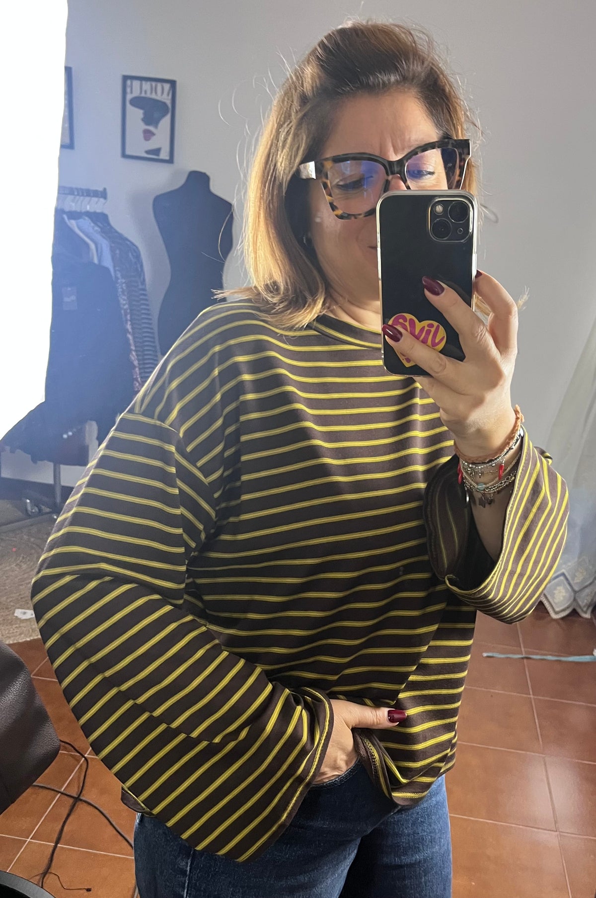 Maglia girocollo Campana ⚫️