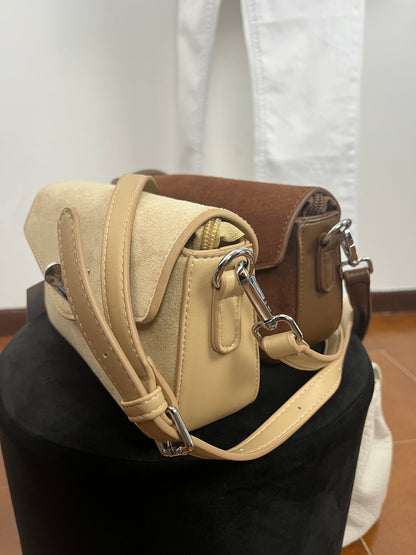 Borsa a tracolla Eco-Suede