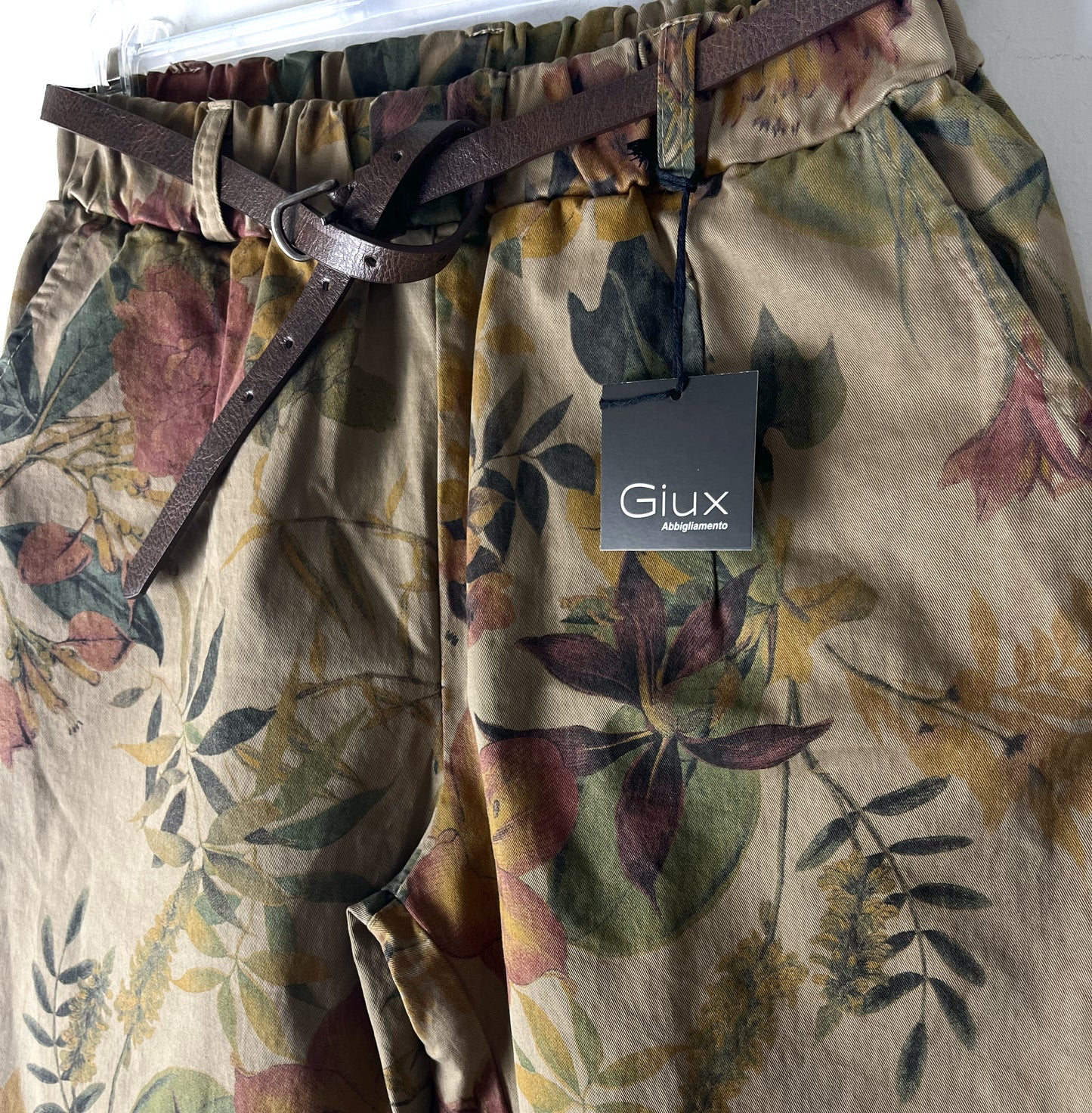 Pantalone Ovetto fantasia 🍁forma a ballon in fantasia
