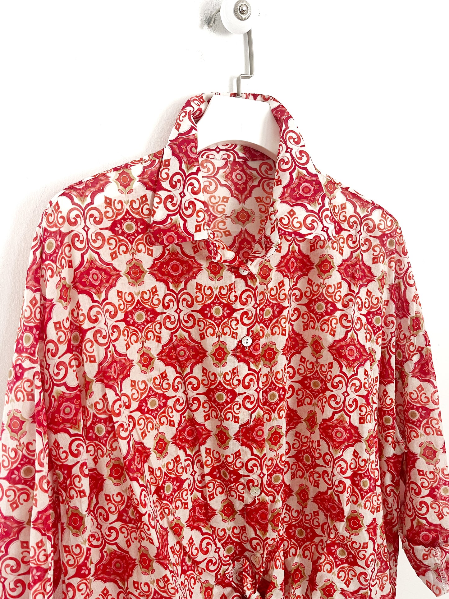 Camicia in mussola di cotone