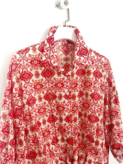 Camicia in mussola di cotone