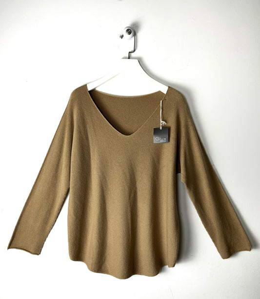 Maglia morbida a V
