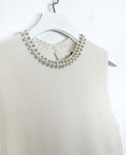 Gilet con strass ⬛️