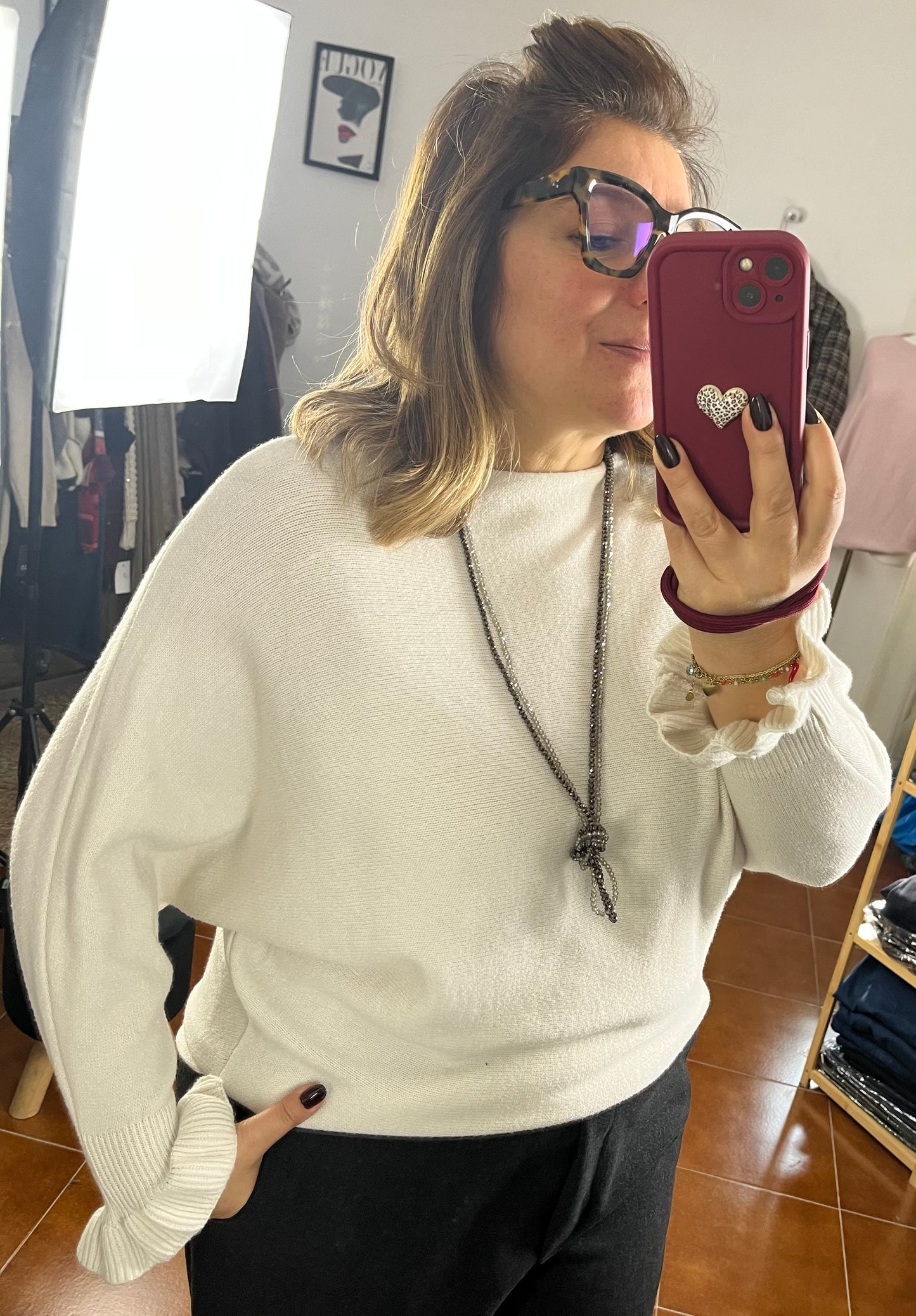 Maglioncino Rouge Manica lunga ⚫️