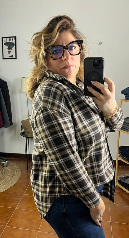 Camicia Check Scozzese ⚫️