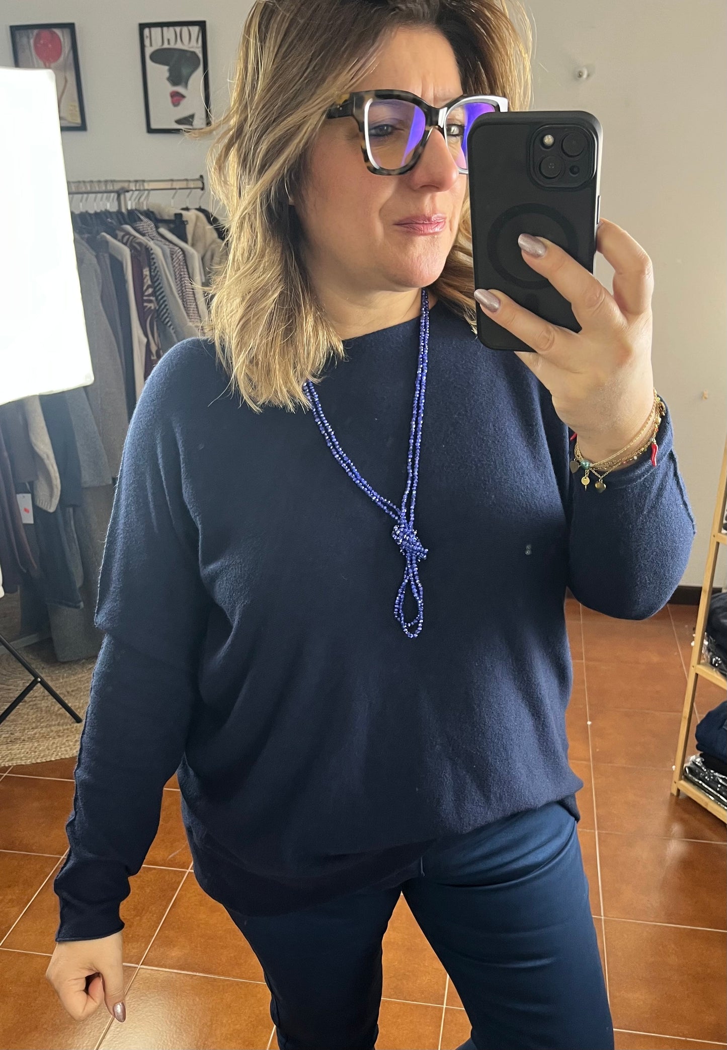 Maglia calda viscosa  ⚫️