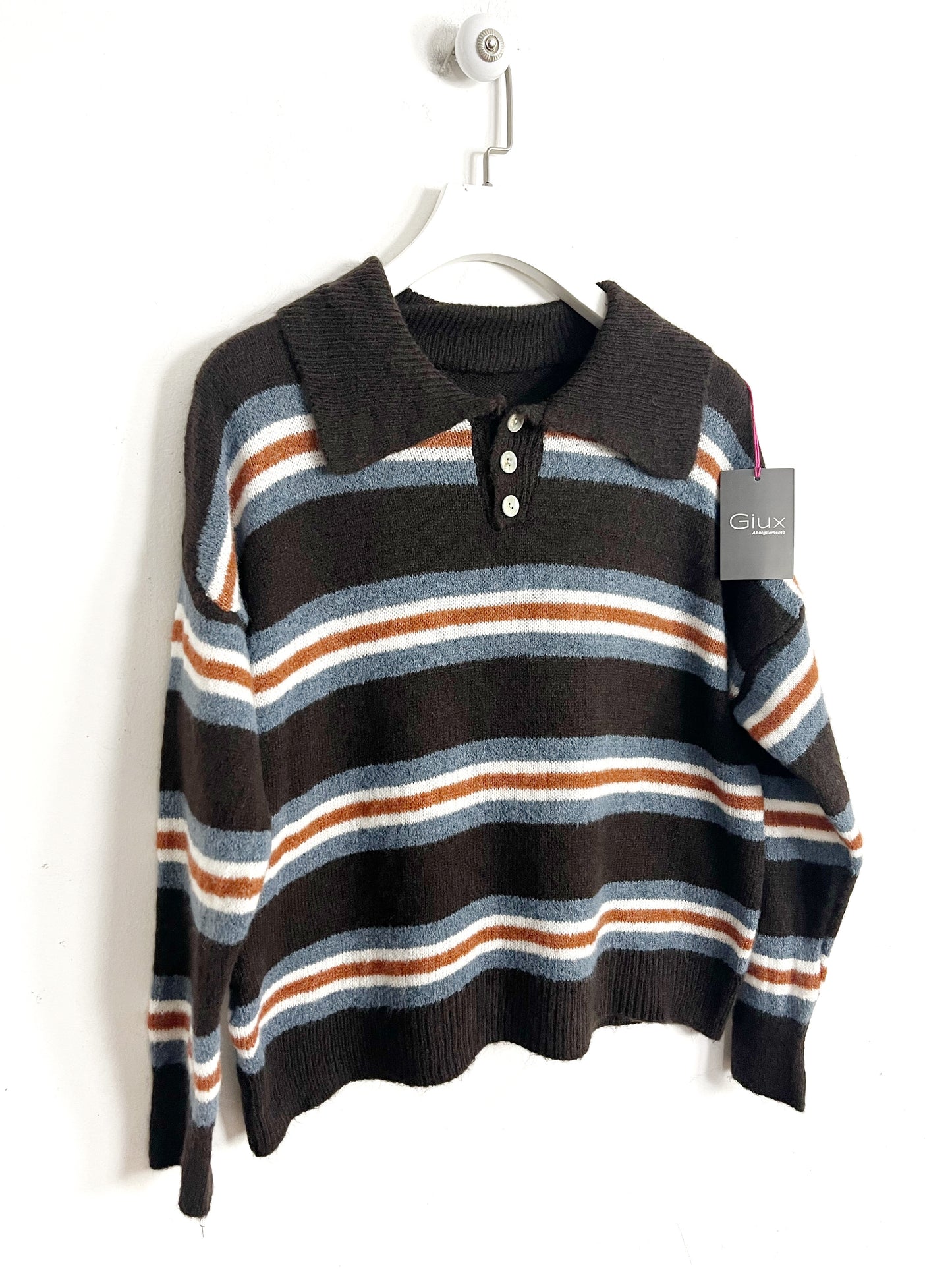Polo rigata Alpaca ⬛️