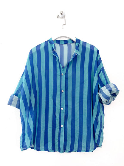 Camicia Coreana Righe ⚫️