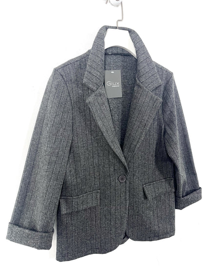 Blazer Spigato Sfoderato ⬛️