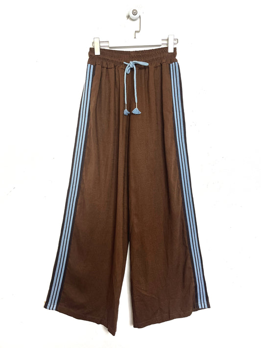 Pantalone a palazzo lino