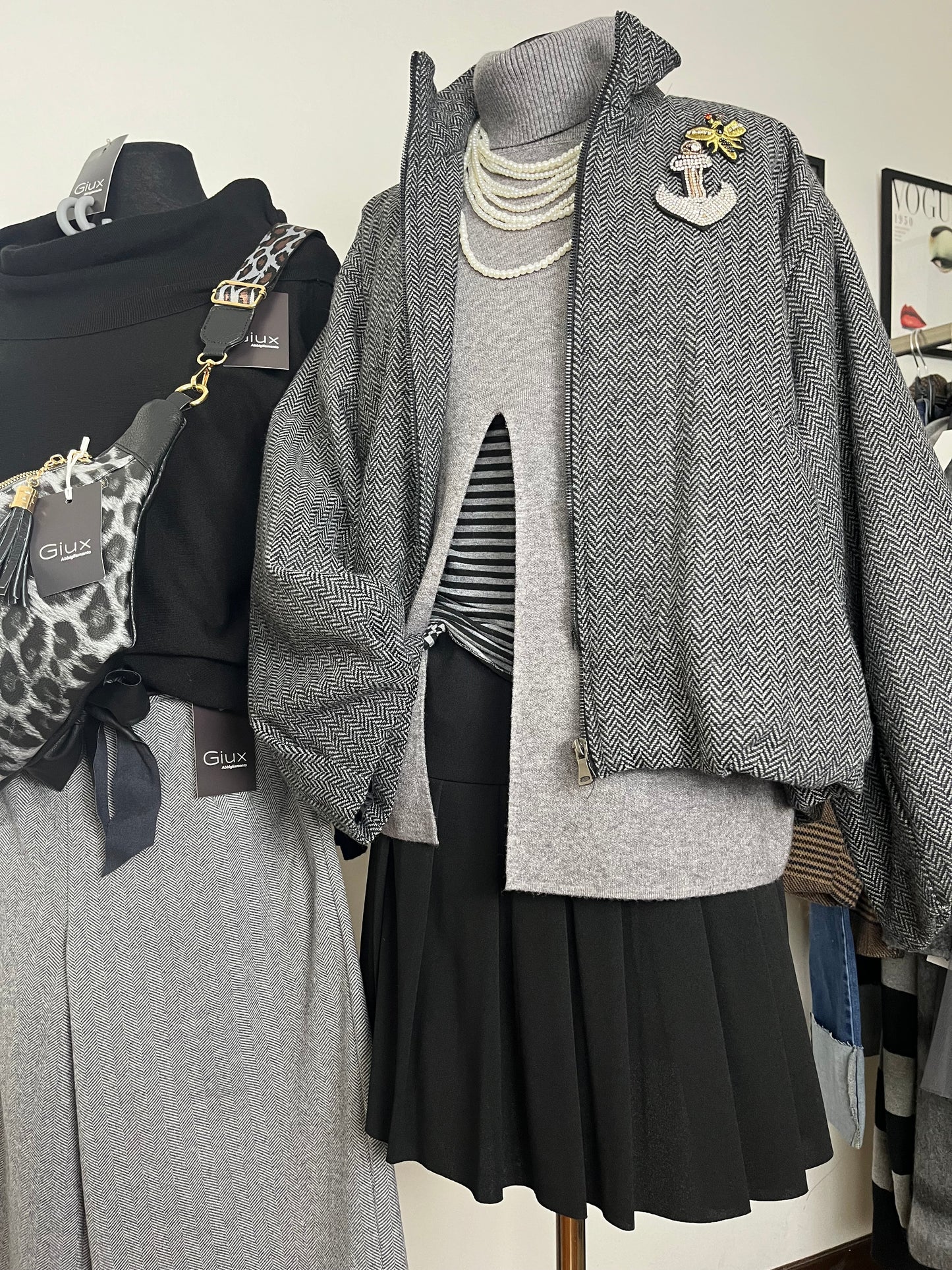 Dolcevita corto con spacco