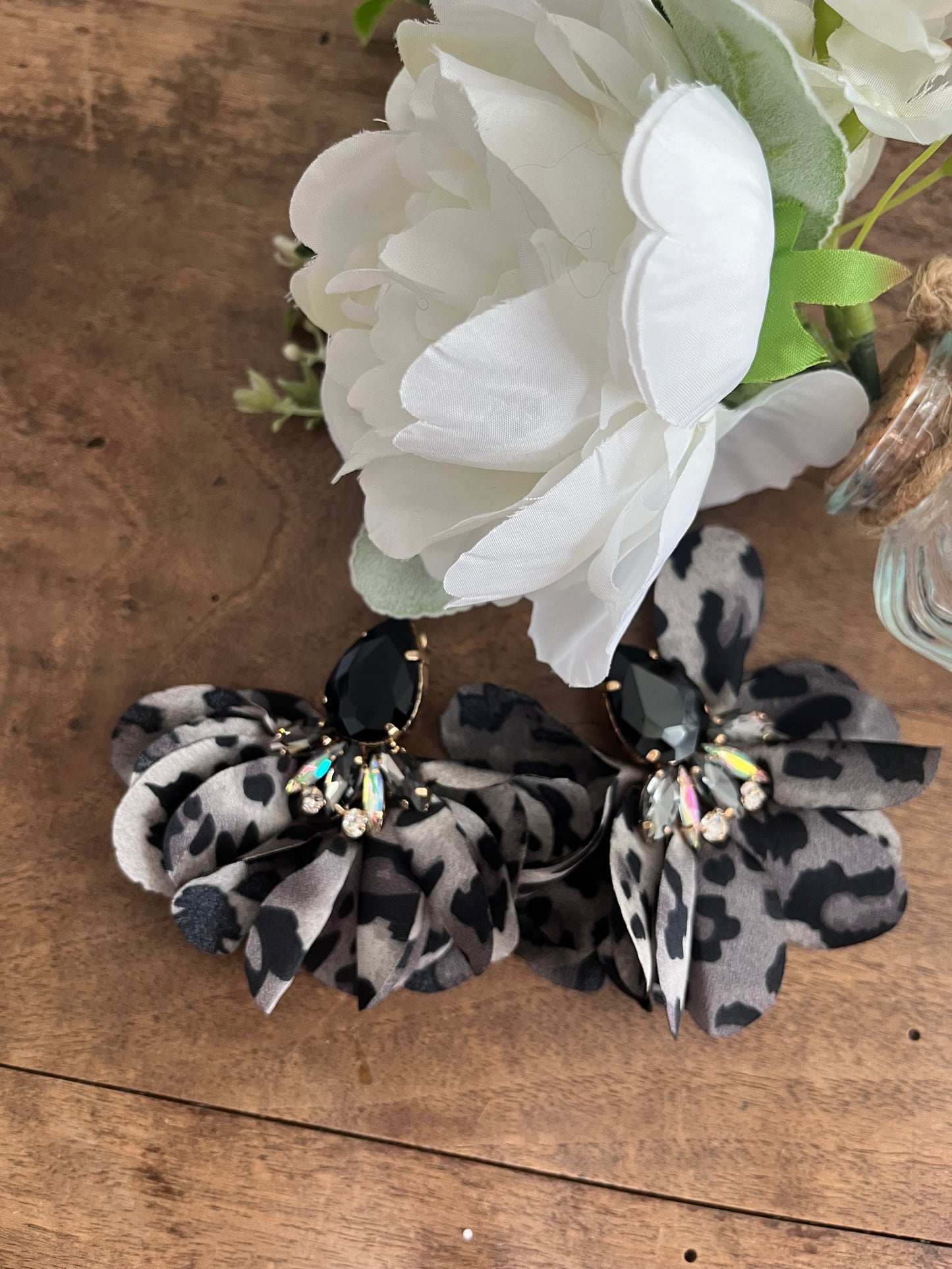 Orecchini Animalier con pietre