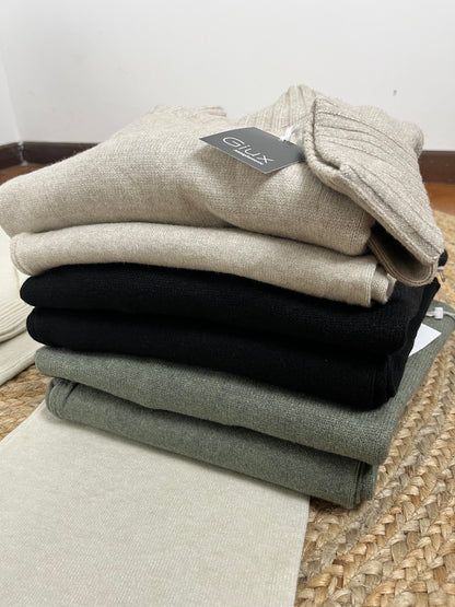 Completo maglia lupetto