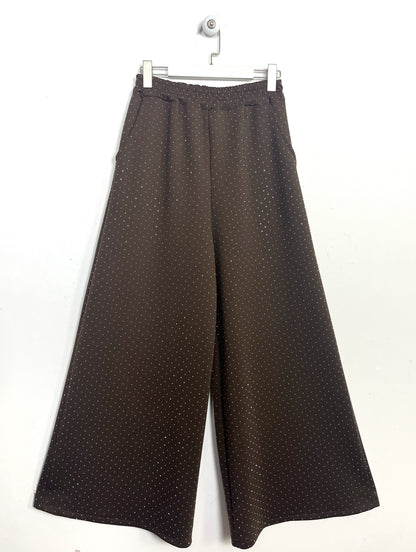 Pantalone Brillantini Wide leg ⬛️