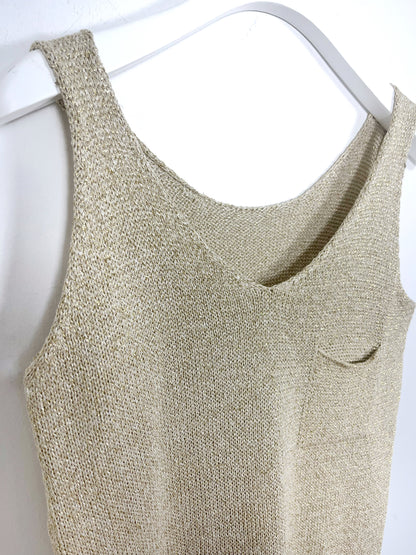Canotta/gilet lurex