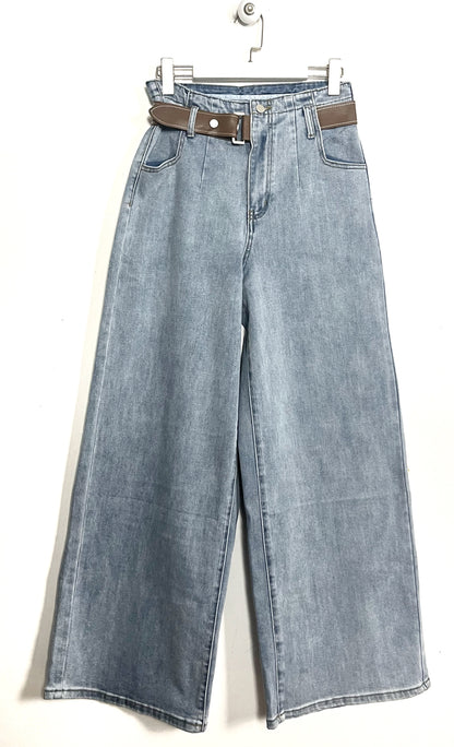 Jeans Wide leg con cintura ⬛️