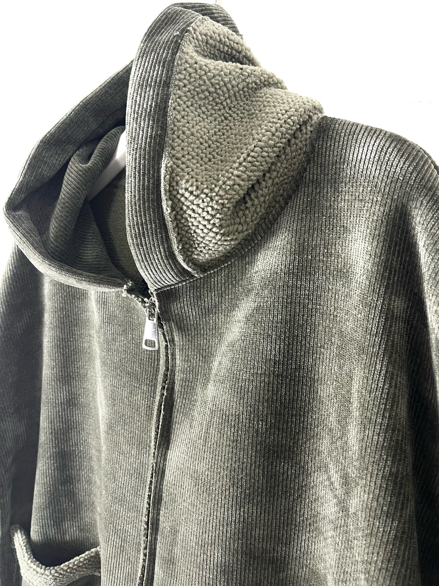 Giacca oversize cinigliato