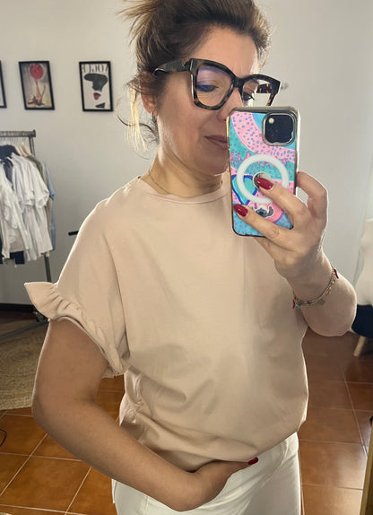T-shirt Scatoletta con Rouge ⚫️