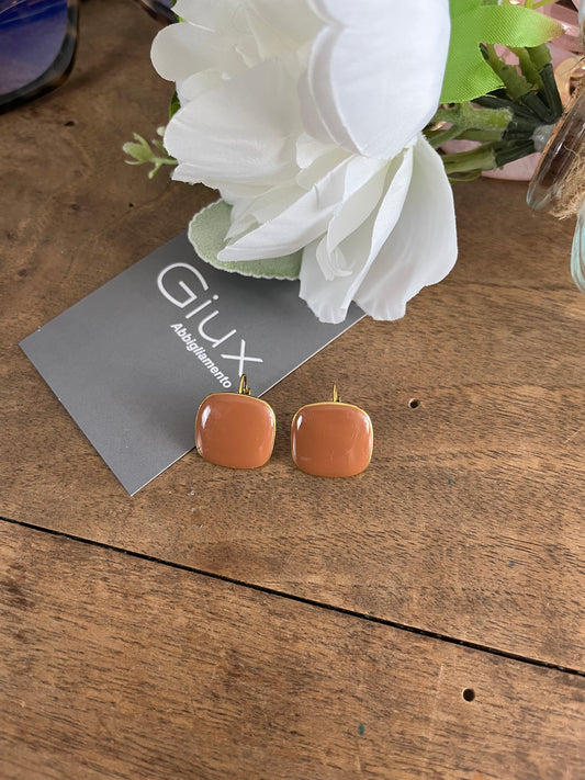 Orecchini Cerchio Smaltati