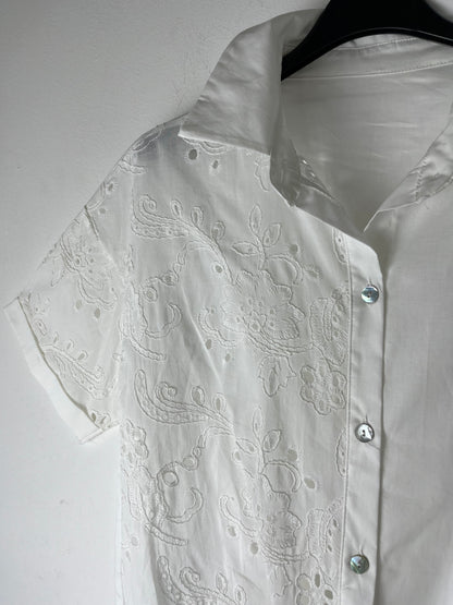Camicia metà sangallo