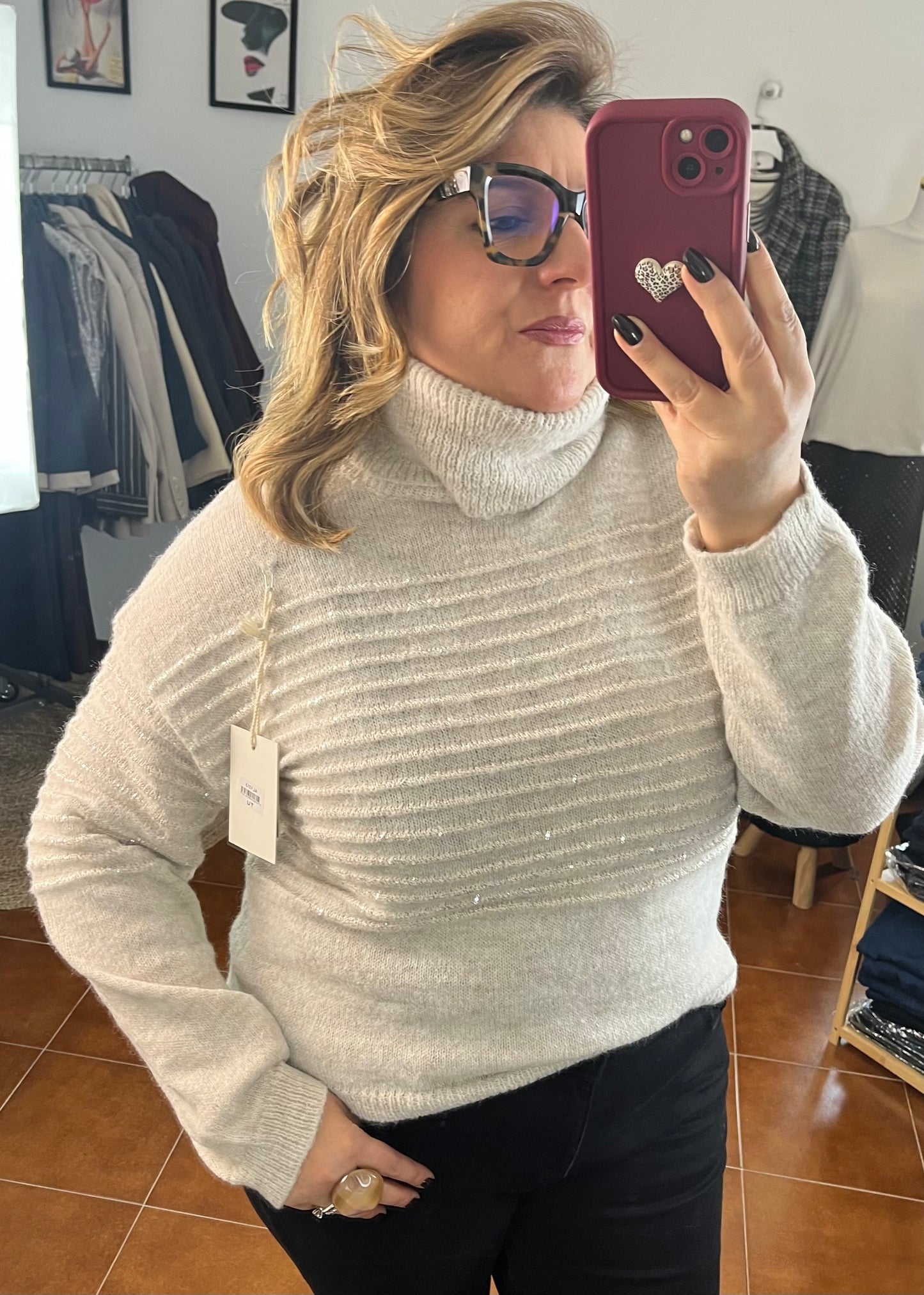 Dolcevita Paillettes ⬛️