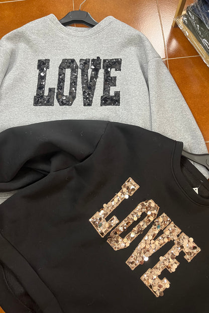 Felpa LOVE ⚫️