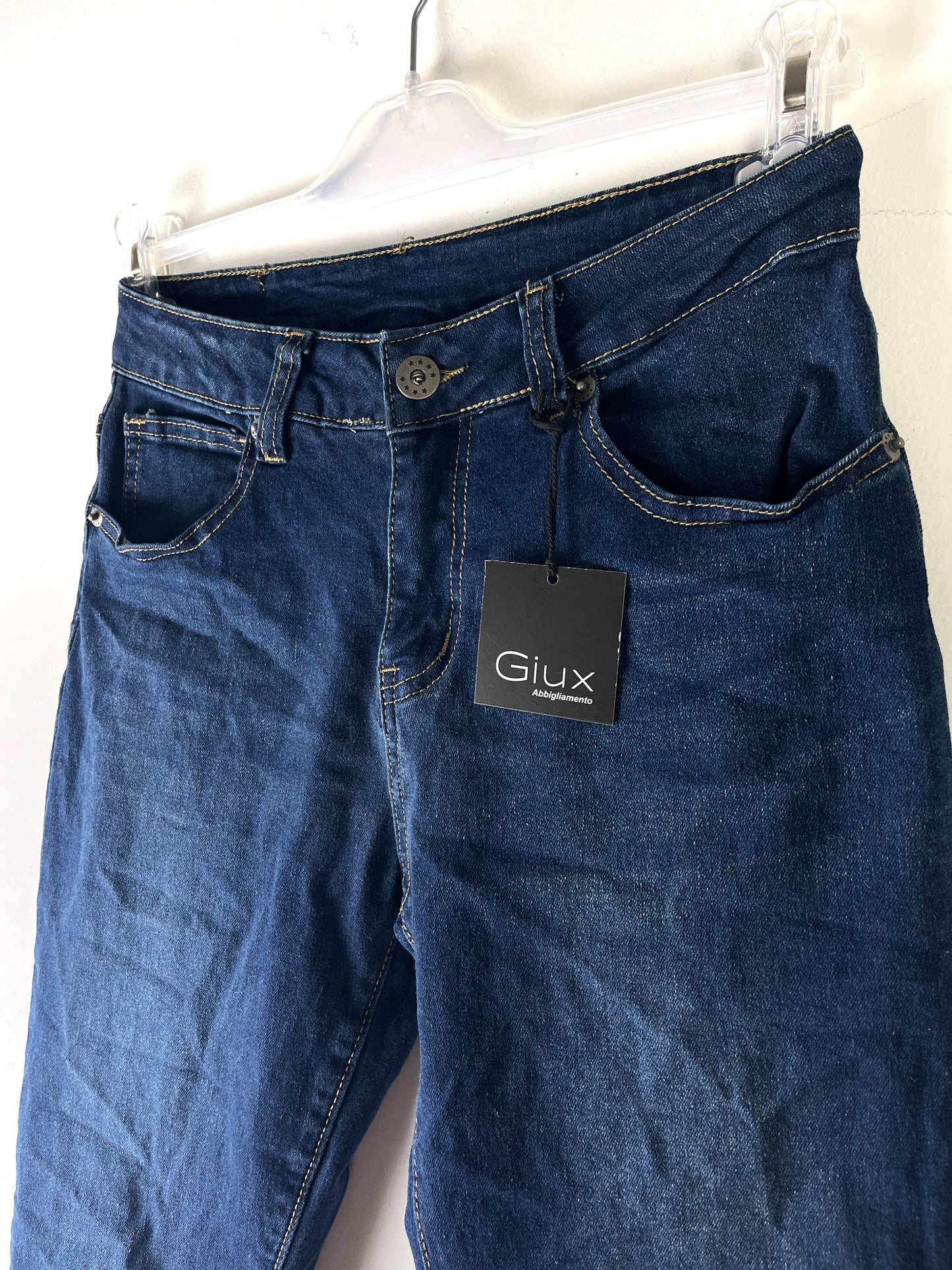 Jeans skinny STREET 🍁elasticizzato gamba stretta effetto stropicciato