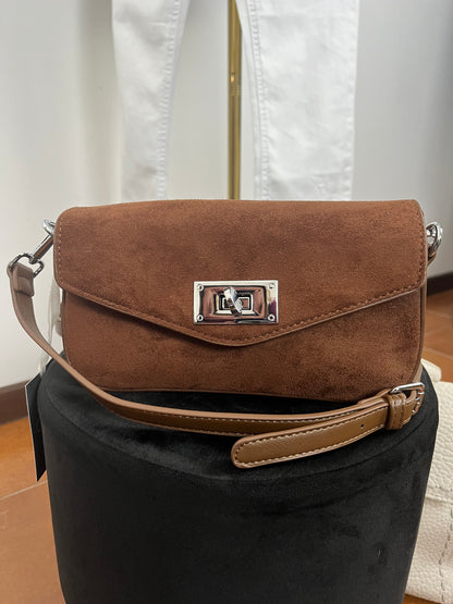 Borsa a tracolla Eco-Suede
