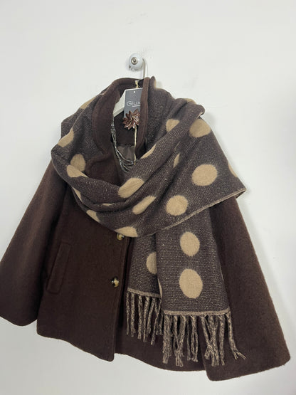 Cappa in Lana cotta ⚫️