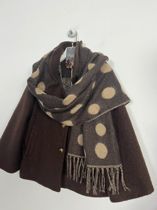 Cappa in Lana cotta ⚫️