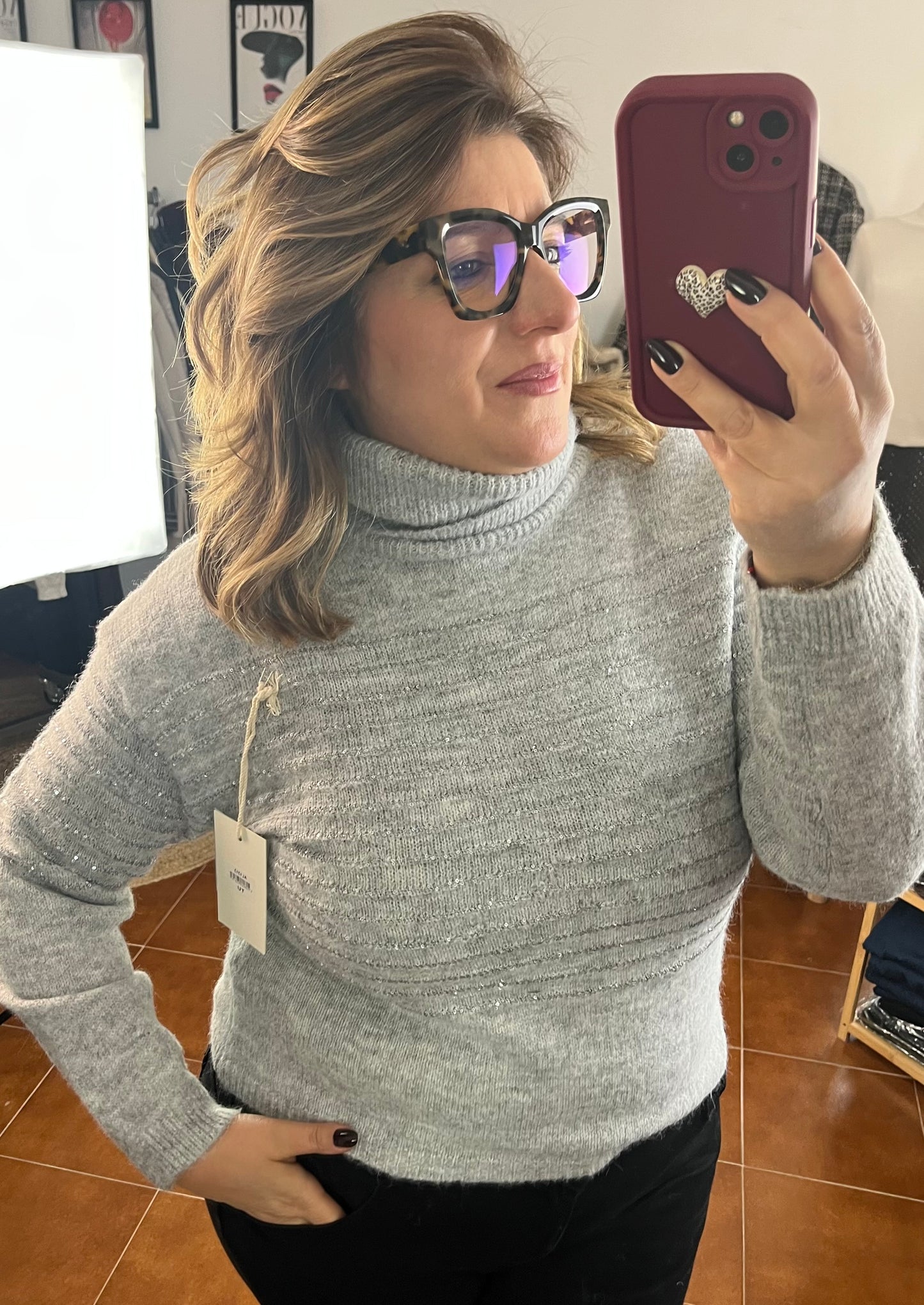 Dolcevita Paillettes ⬛️