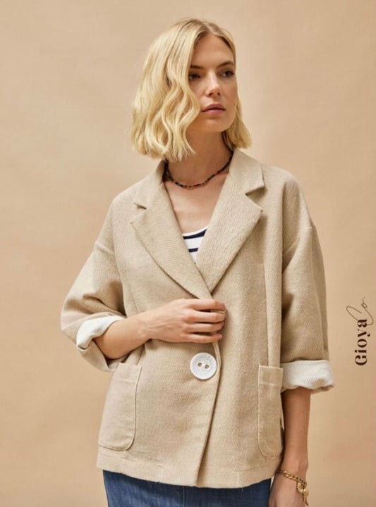 Blazer over cotone