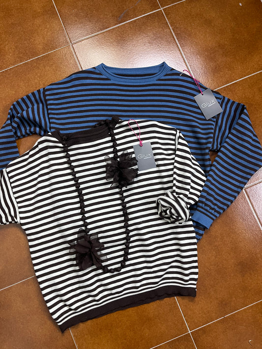 Maglioncino Rigato  ⬛️