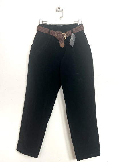 Pantalone Ovetto Mille righe velluto ⚫️