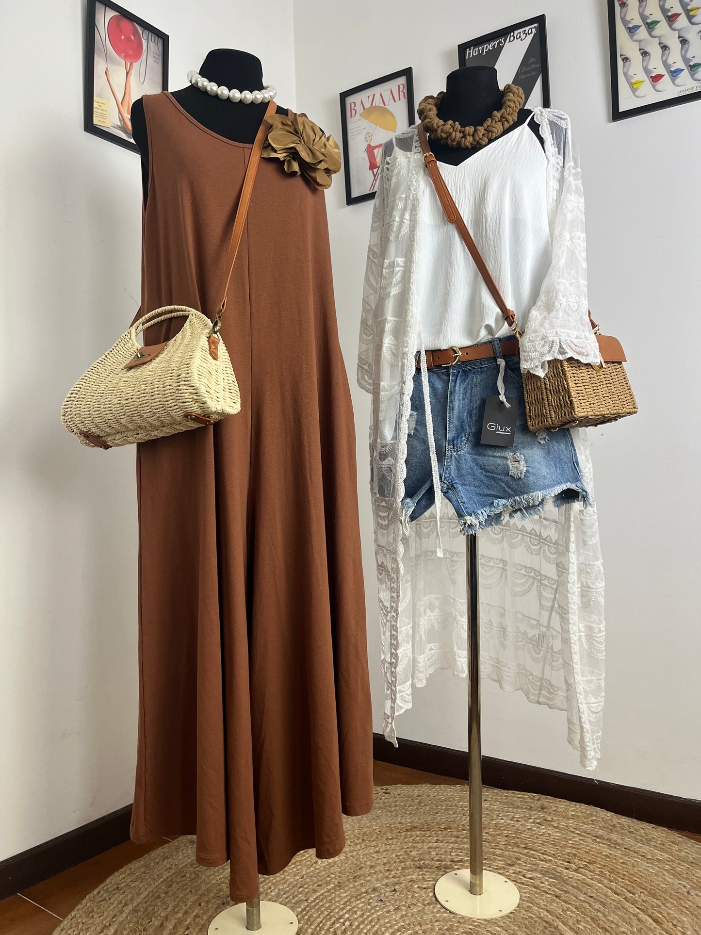 Cardigan lungo pizzo