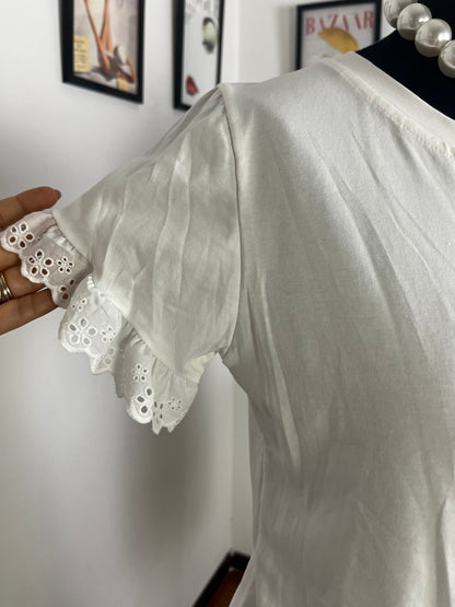 T-shirt sangallo e Margherite
