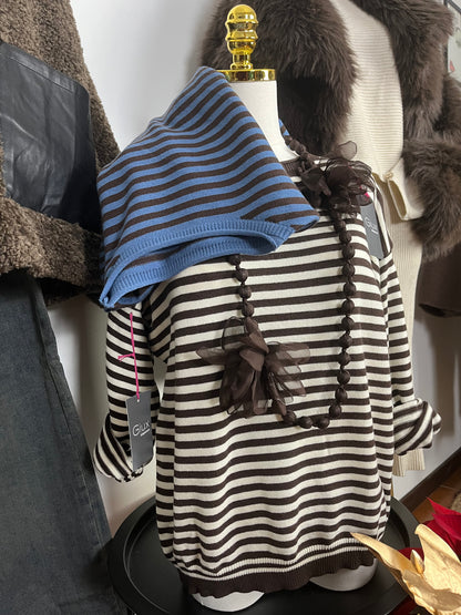 Maglioncino Rigato  ⬛️