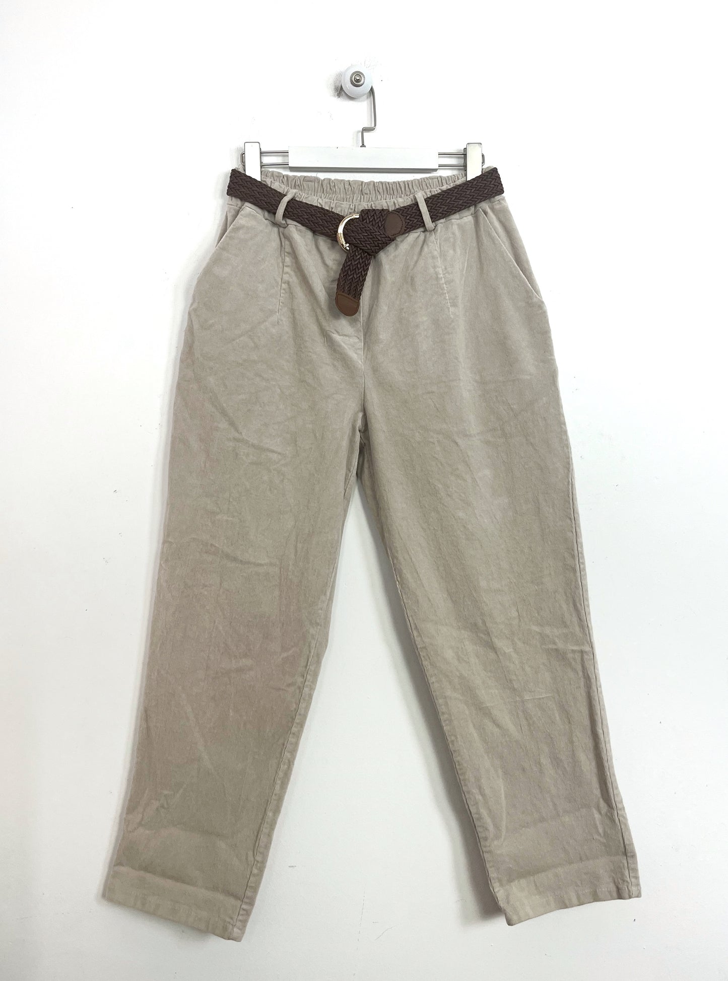 Pantalone Ovetto Mille righe velluto ⚫️